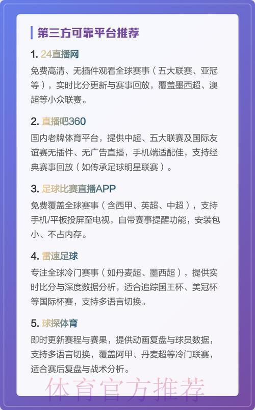 精选免费世界杯直播网站汇总推荐
