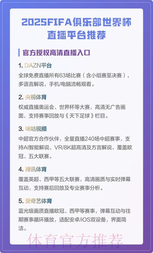 最佳世界杯赛事直播平台推荐 最佳世界杯赛事直播平台推荐
